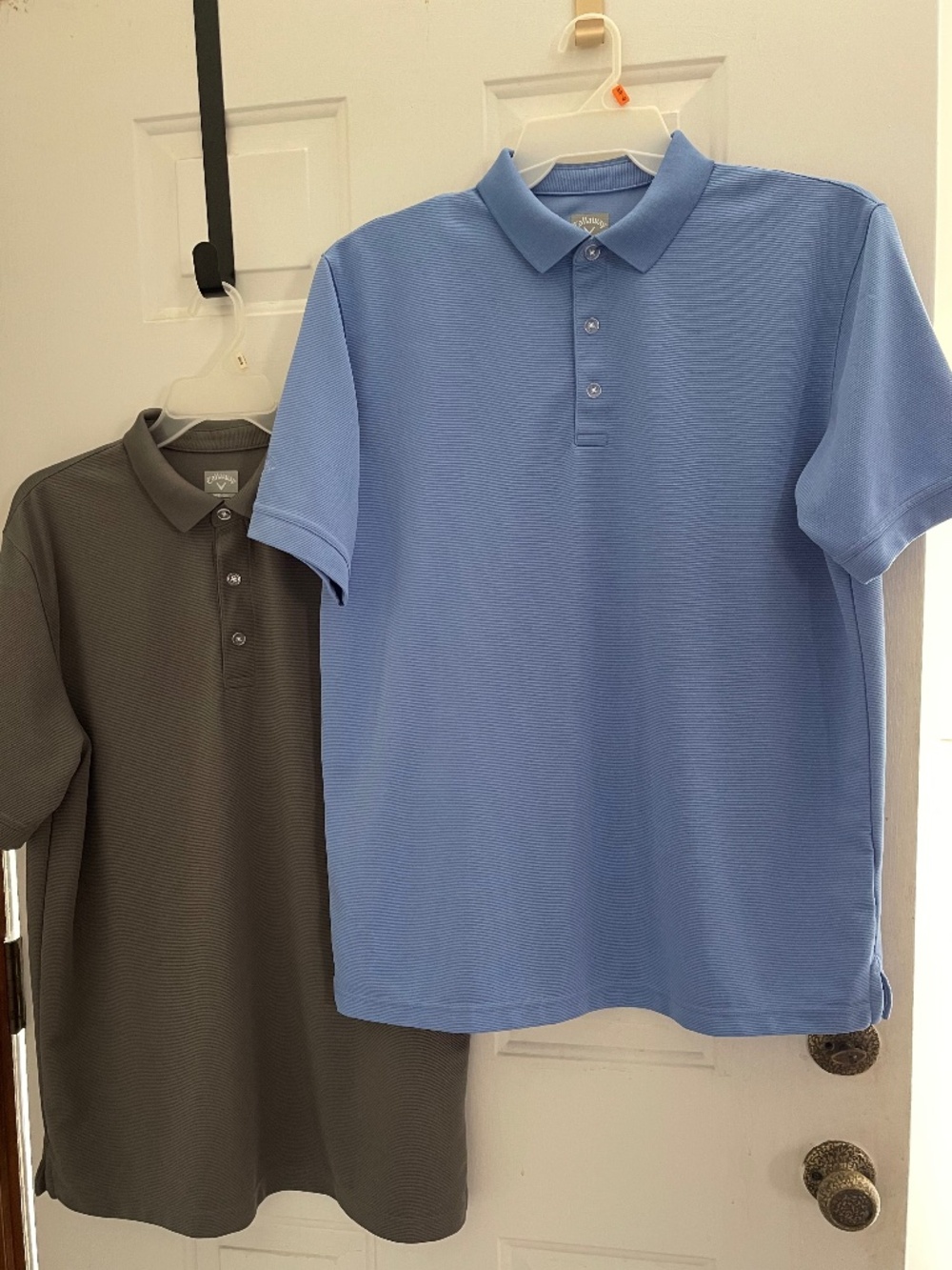 Two Callaway Opti Dry Men’s Golf Shirts size L